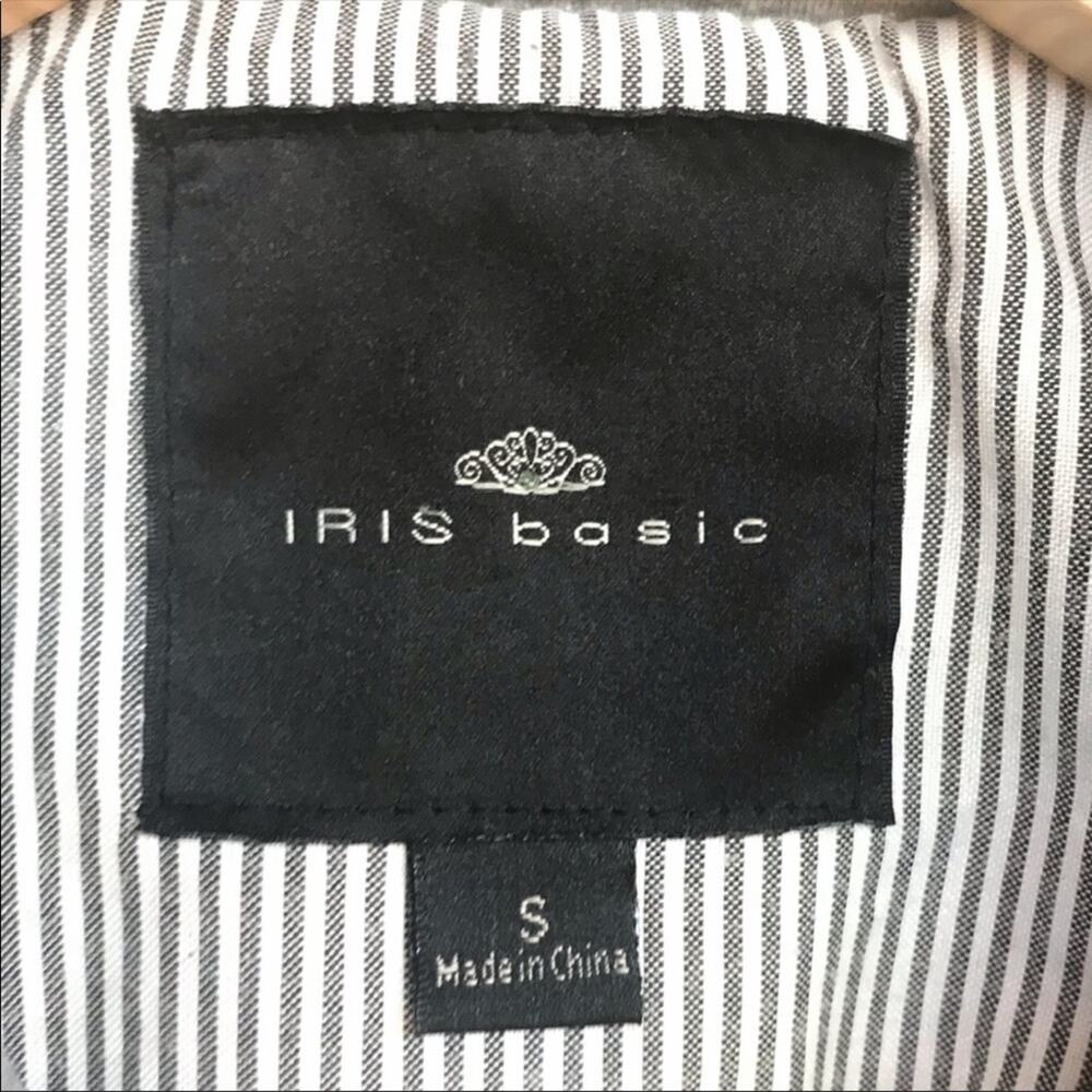 Iris Basic Blazer Women's Small Double Breasted C… - image 5